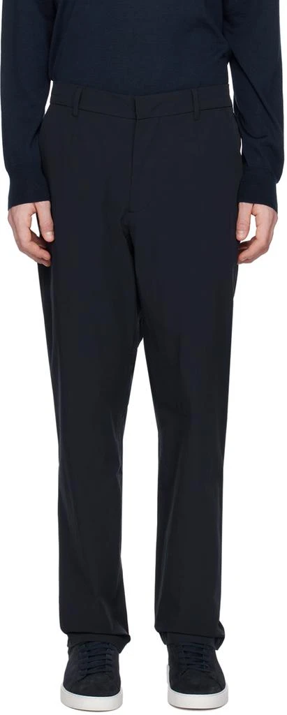 Norse Projects Navy Aaren Travel Light Trousers 1