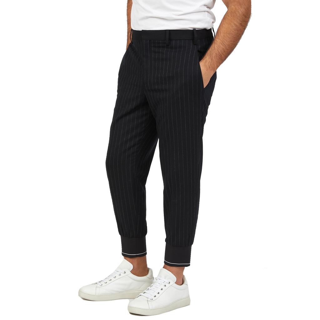 Neil Barrett Neil Barrett Wool Striped Pants
