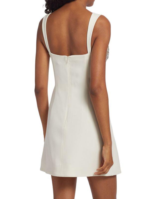 SIMKHAI Lenny Embellished Mini Dress