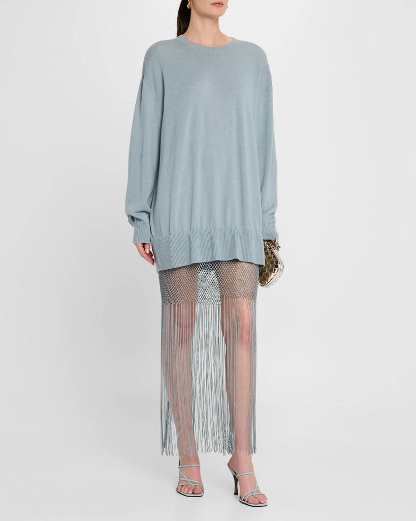 Christopher Esber Macrame Monument Maxi Sweater Dress 4