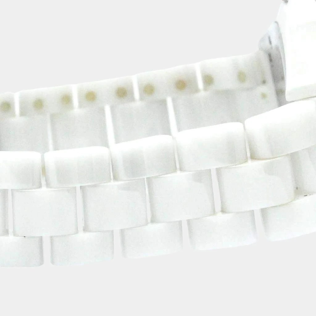 Chanel Chanel White Ceramic J12 H0968 Quartz Women's Wristwatch 33 mm 7