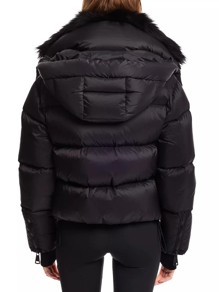 SAM. Kaia Down Shearling Collar Coat 6