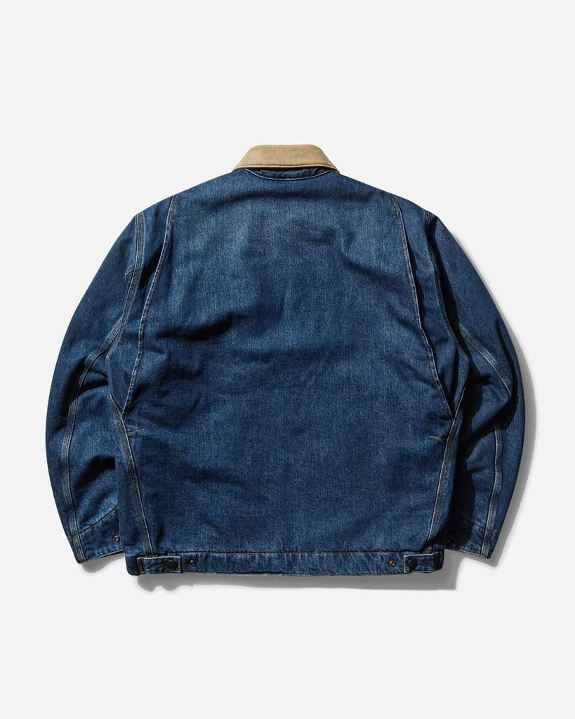 Carhartt WIP Men's OG Detroit Jacket Blue (Worn Used Wash) 2
