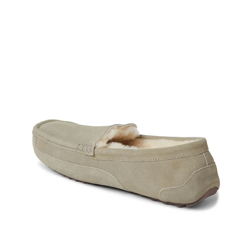 Dear Foams Men's Fireside Melbourne Genuine Shearling Moccasin Slippers 3