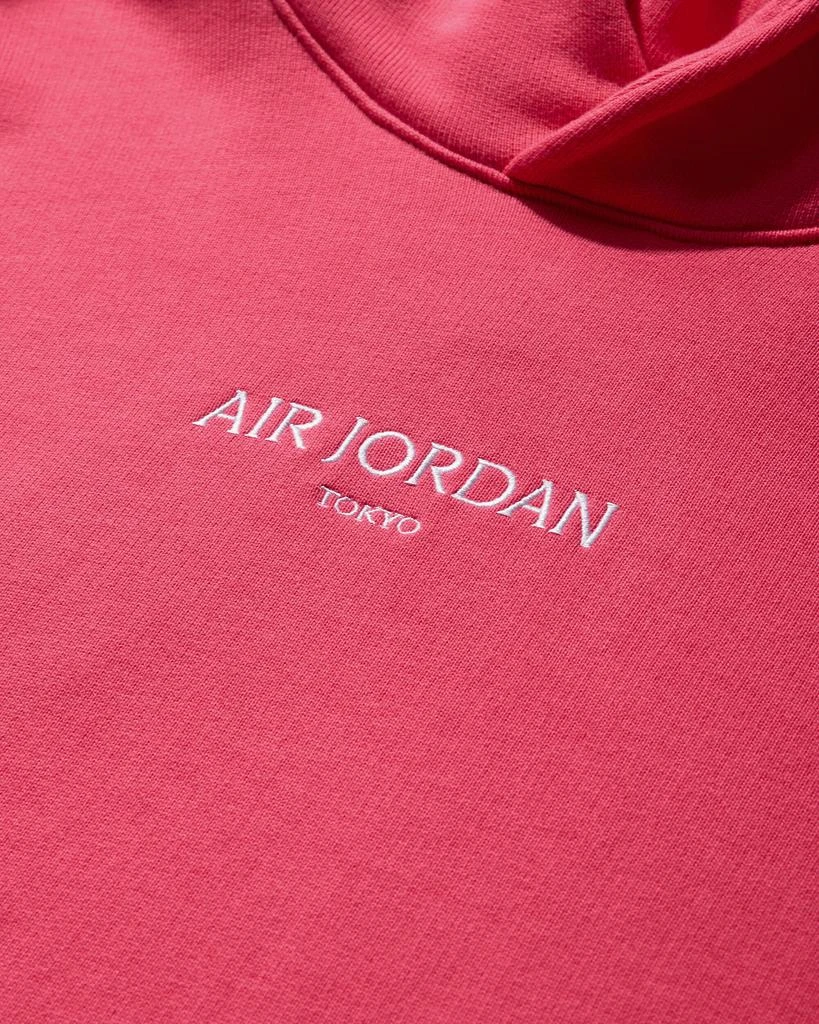 Jordan Men's Air Jordan Tokyo Fleece Pullover Hoodie Aster Pink 3