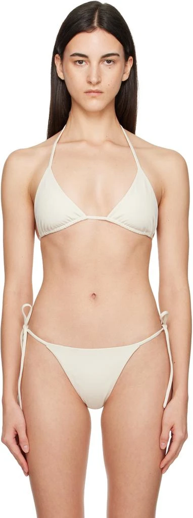 Belle Anna Off-White Estelle Bikini Top 1