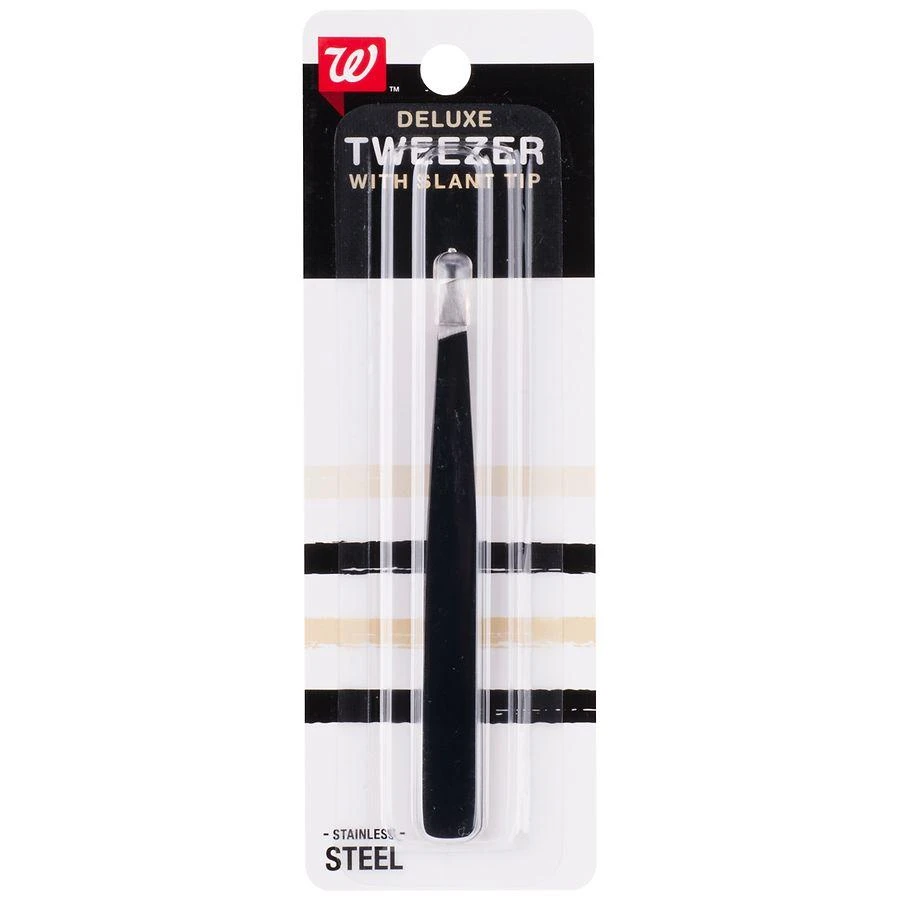 Walgreens Deluxe Slant Tip Tweezer
