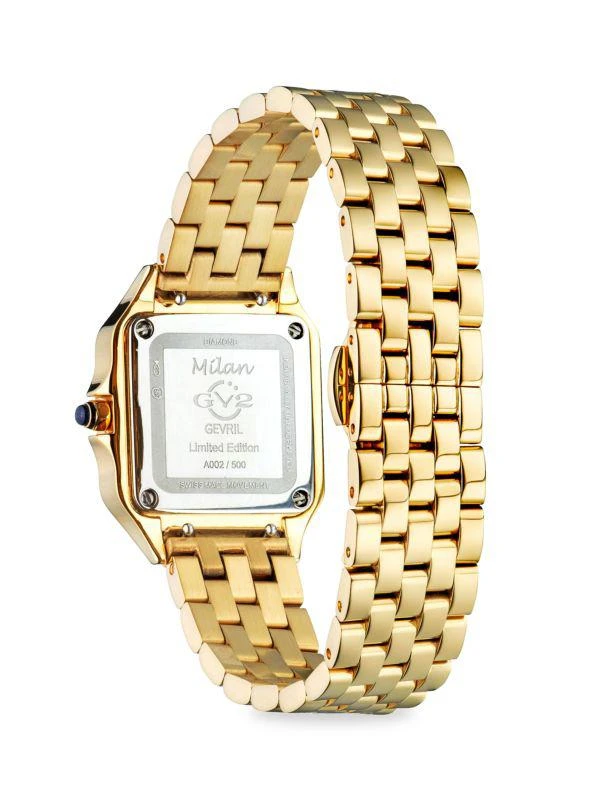 GV2 Milan Stainless Steel & Diamond Bracelet Watch/27.5MM 3
