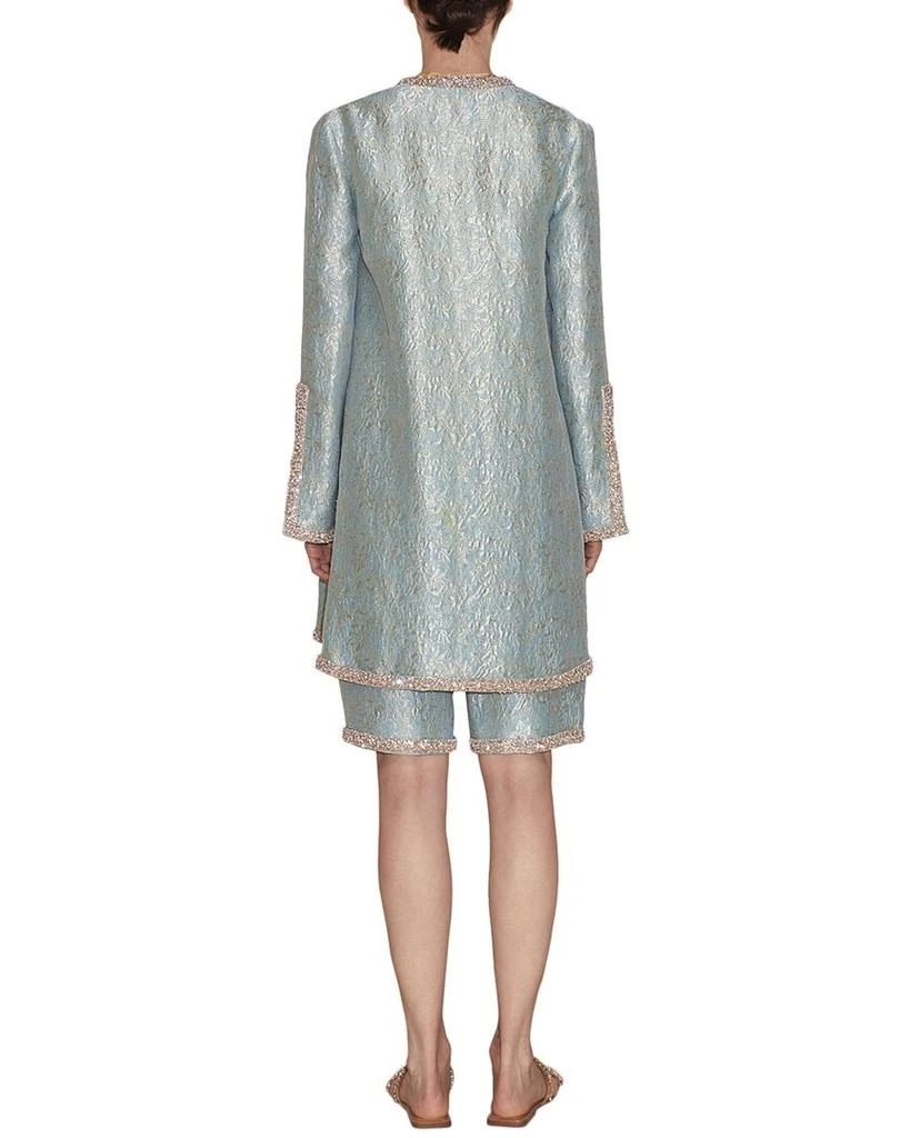 REEM ACRA Jacquard Coat 2