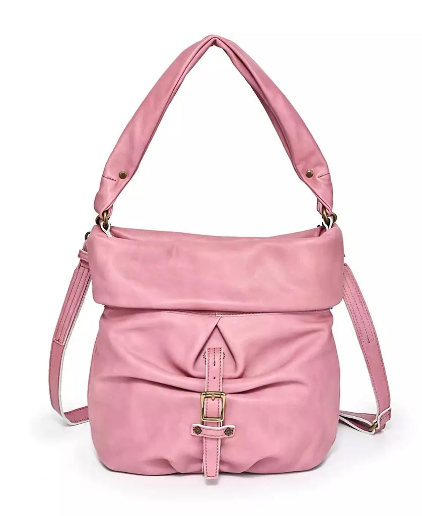 OLD TREND Sweet Lotus Leather Bucket Bag 1