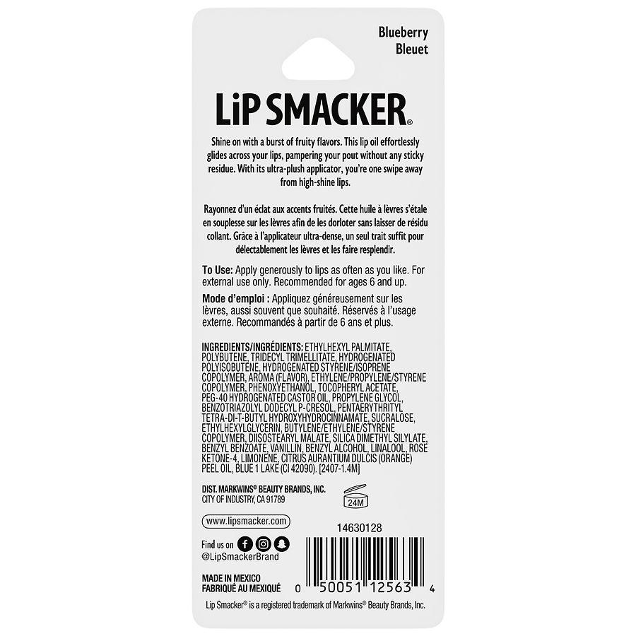 Lip Smacker Fruit Glaze Lip Oil Blueberry