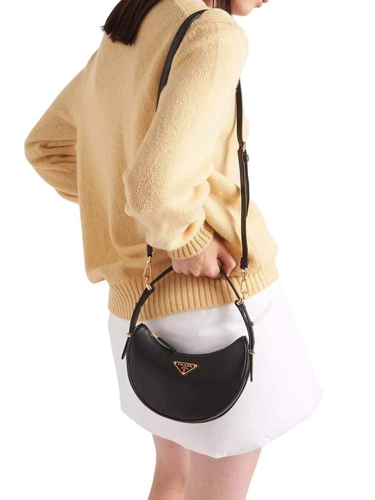 Prada Prada Arqu&eacute; Leather Mini Shoulder Bag 8