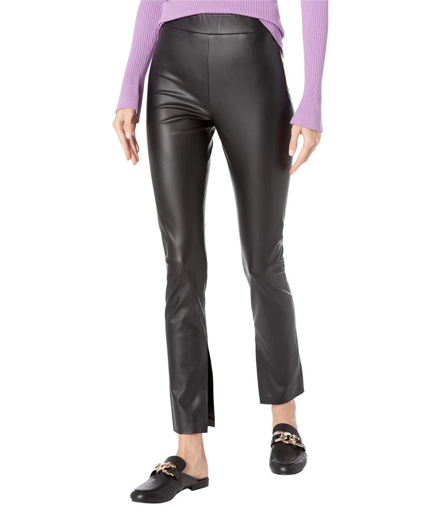 Blank NYC Leather Leggings with Slit in You Matter 1