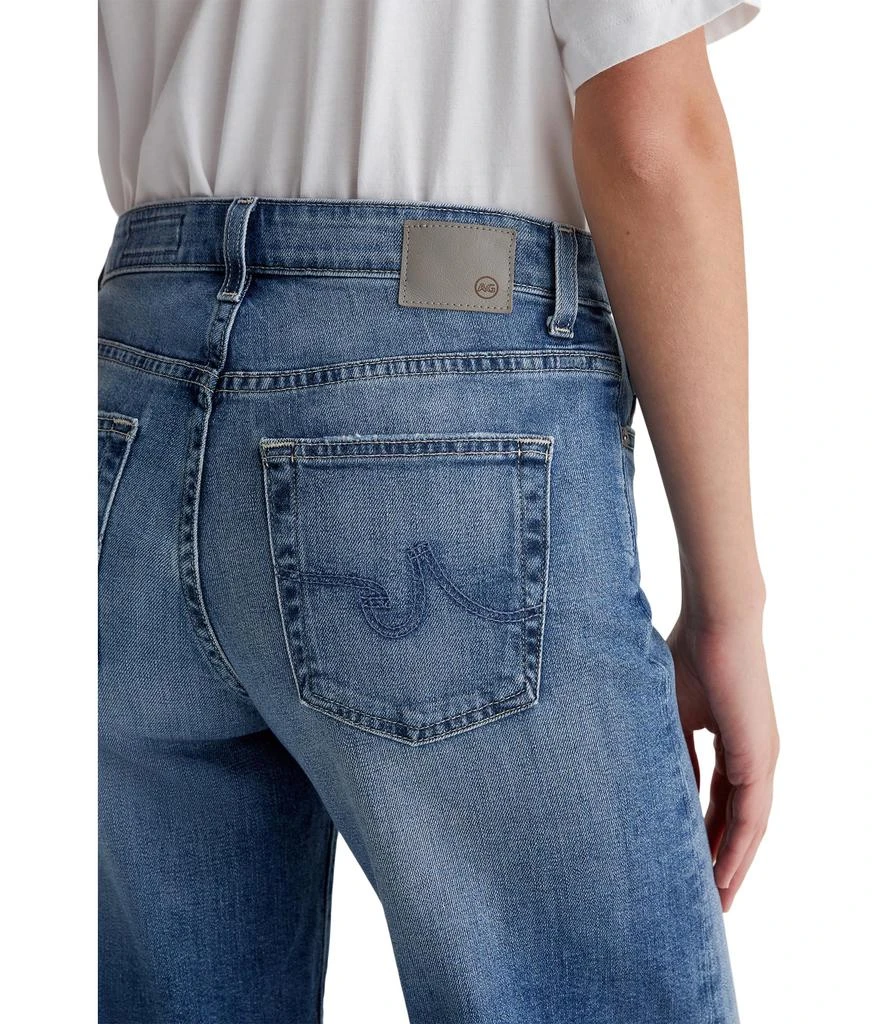 AG Jeans Saige Mid-Rise Wide Leg Jeans in Bell Canyon 4