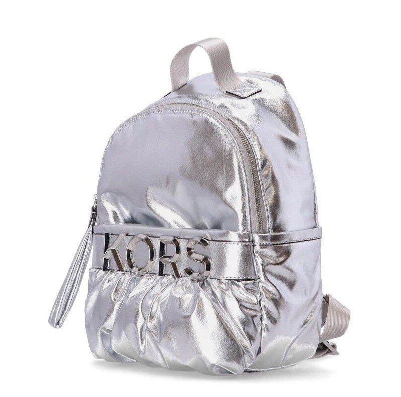 Michael Kors Michael Kors Logo-Lettering Ruched Backpack 3