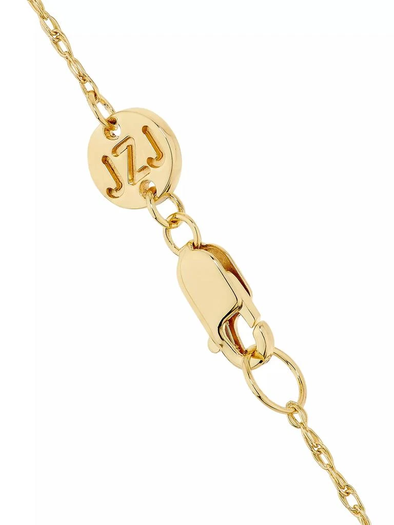 Jennifer Zeuner 18K-Yellow-Gold Vermeil "Tikvah" Pendant Necklace 3