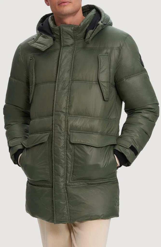 NOIZE Kiefer Mid Length Puffer Coat 1