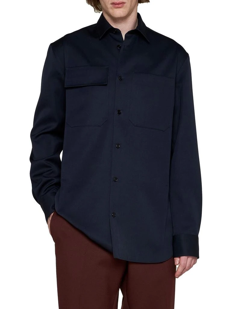 Jil Sander Jil Sander Long-Sleeved Buttoned Shirt 2