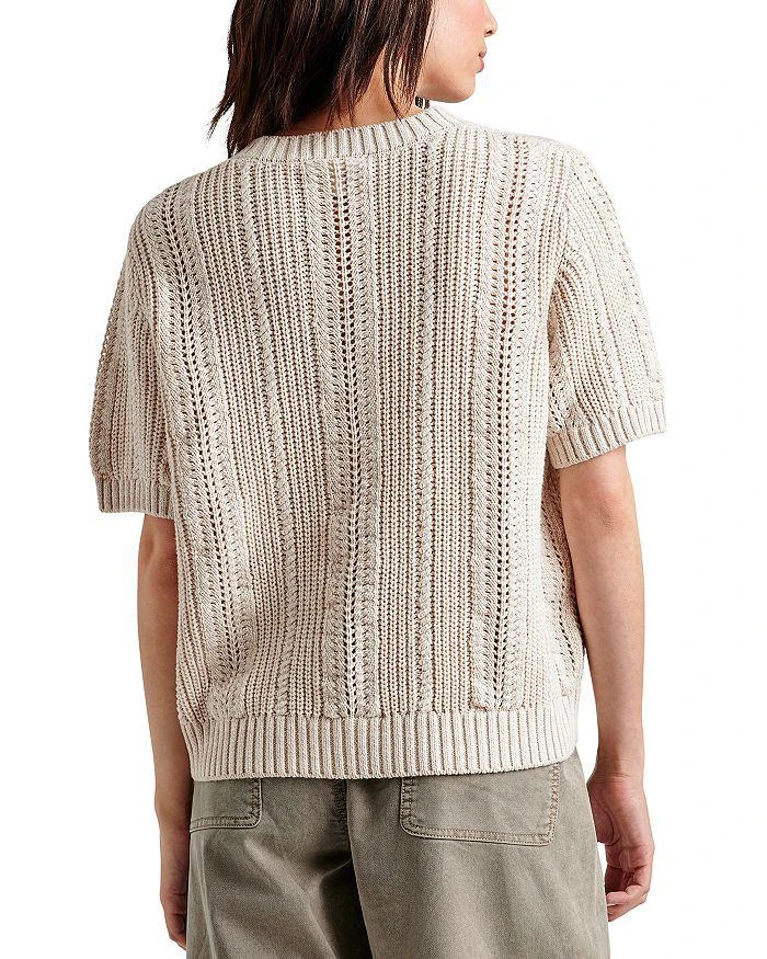 Splendid Lizzie Short Sleeve Sweater  3