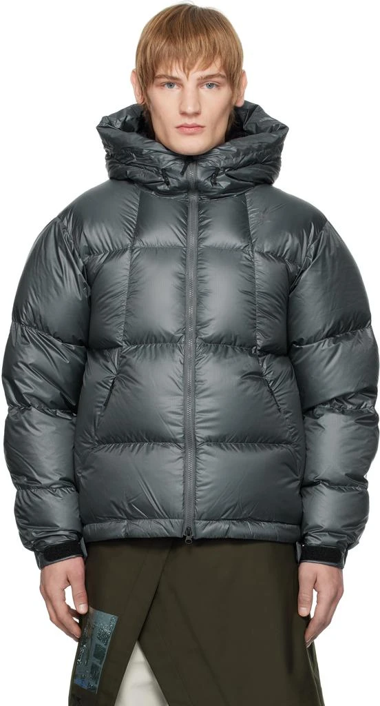 Goldwin Gray Pertex Quantum Down Jacket 1