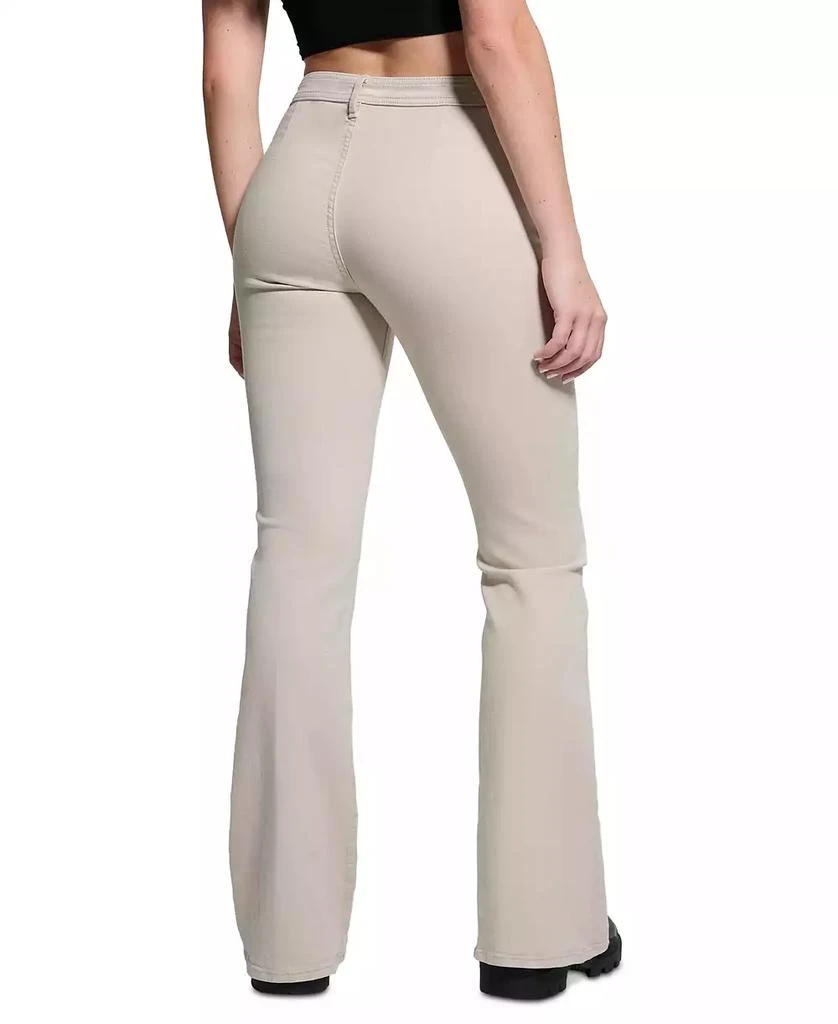 GUESS Women's Belle High-Rise Flare-Leg Jeans 2