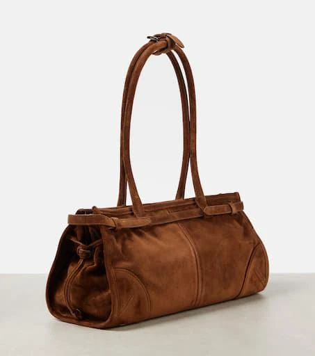 Prada Prada Bonnie Medium suede shoulder bag 4