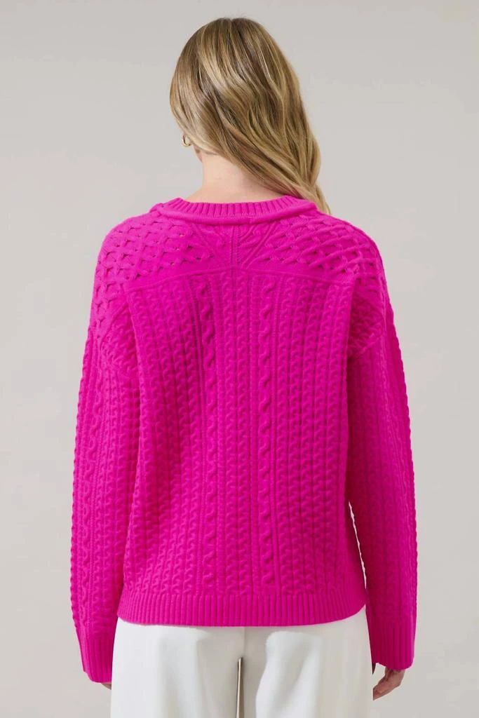 Sugarlips Sugarlips - Pammie Knit Dropped Sweater 3