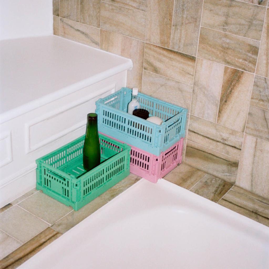 HAY HAY Colour Crate - Dark Mint - S