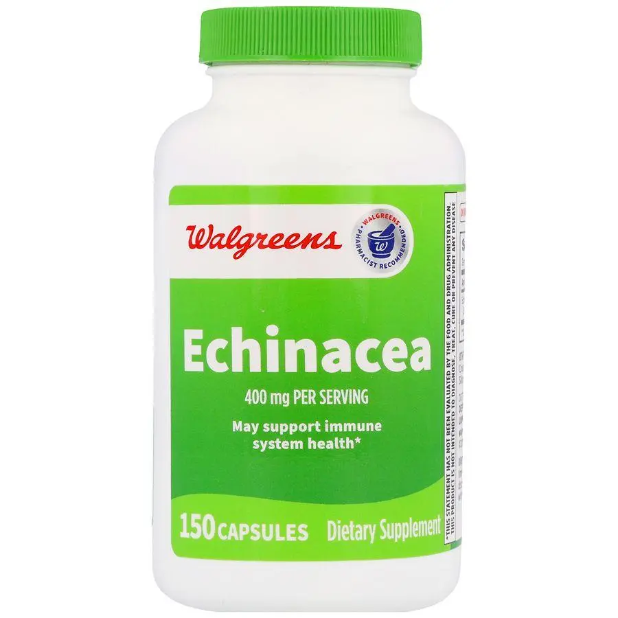 Walgreens Echinacea 400 mg Capsules