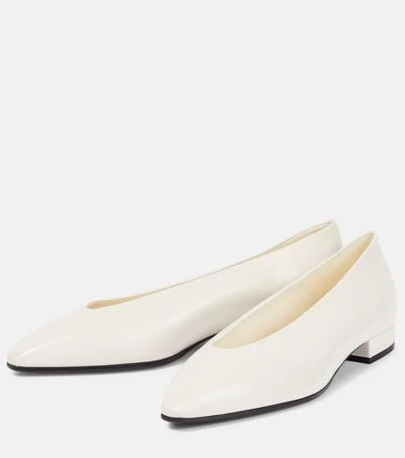 Loro Piana Rebecca leather ballet flats 5