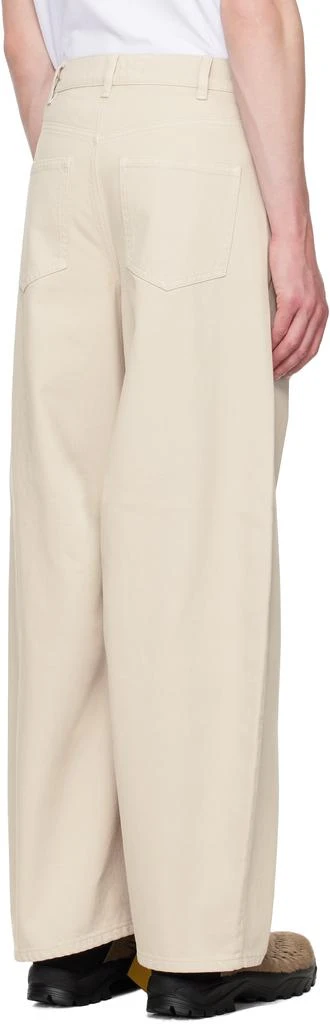 Heliot Emil Beige Loam Denim Jeans 3