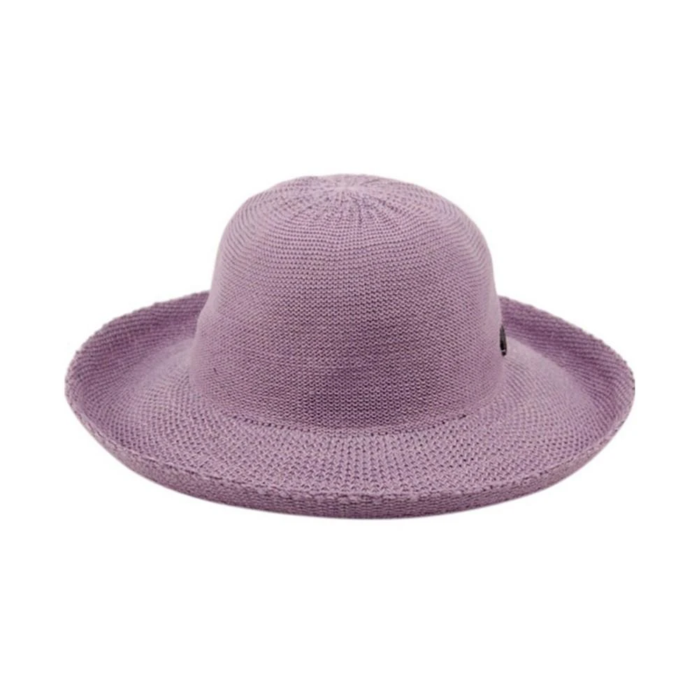 Epoch Hats Company Angela & William Wide Brim Sun Bucket Hat with Roll Up Edge 1