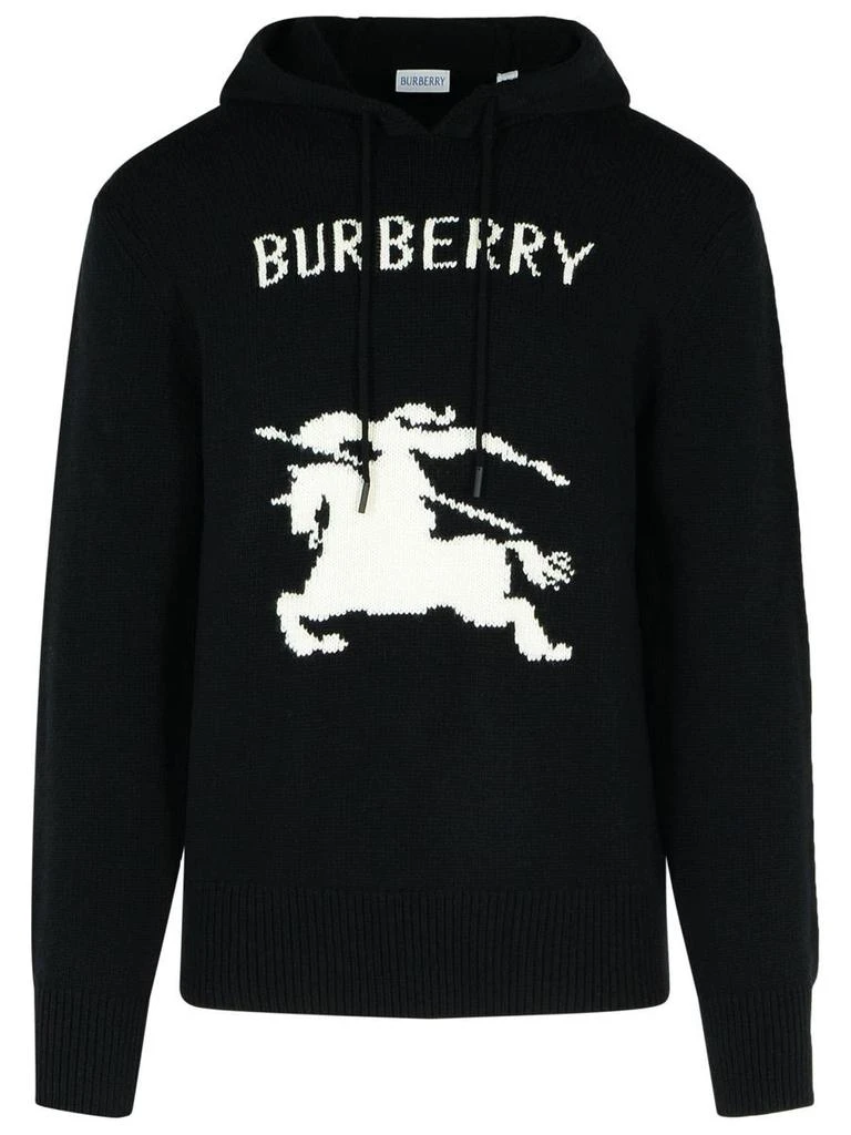 Burberry Burberry Black Wool Blend Sweater 1