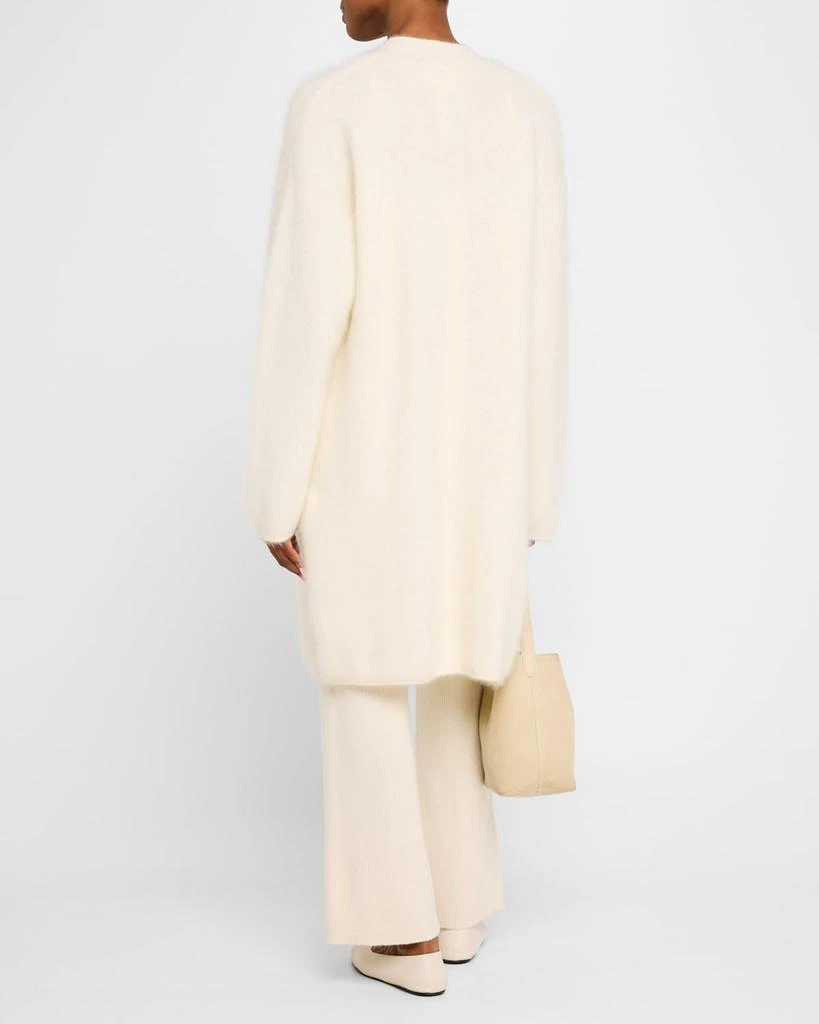 Lisa Yang Anima Open-Front Brushed Cashmere Cardigan 3