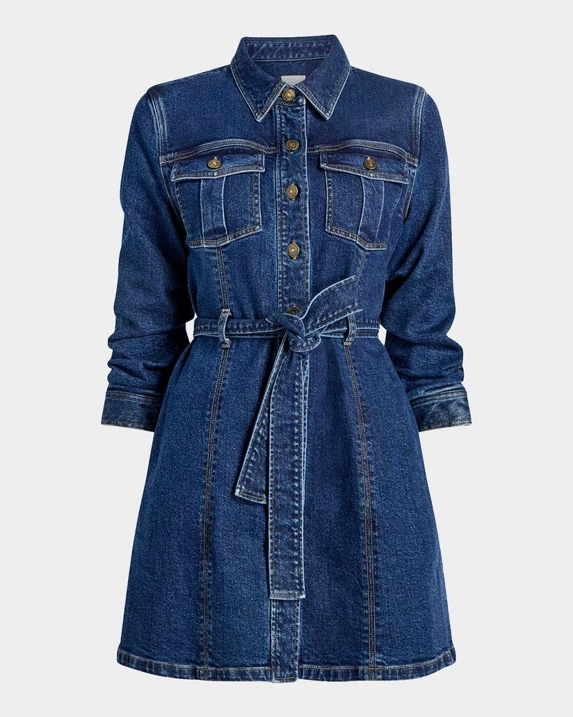 Cinq a Sept Clea Denim Shirtdress 1