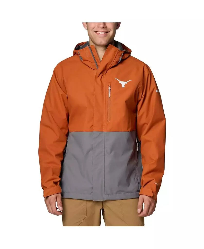 Columbia Men's Texas Orange Texas Longhorns Field Bound Omni-Tech Full-Zip Jacket 1