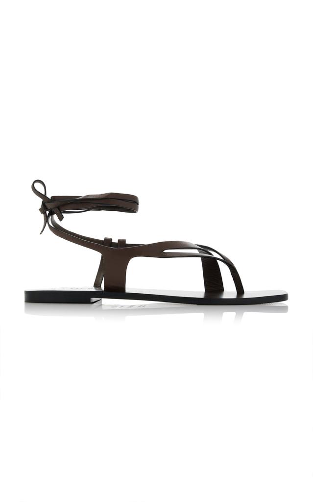 A.Emery A.Emery - Rita Leather Sandals - Brown - IT 36 - Moda Operandi