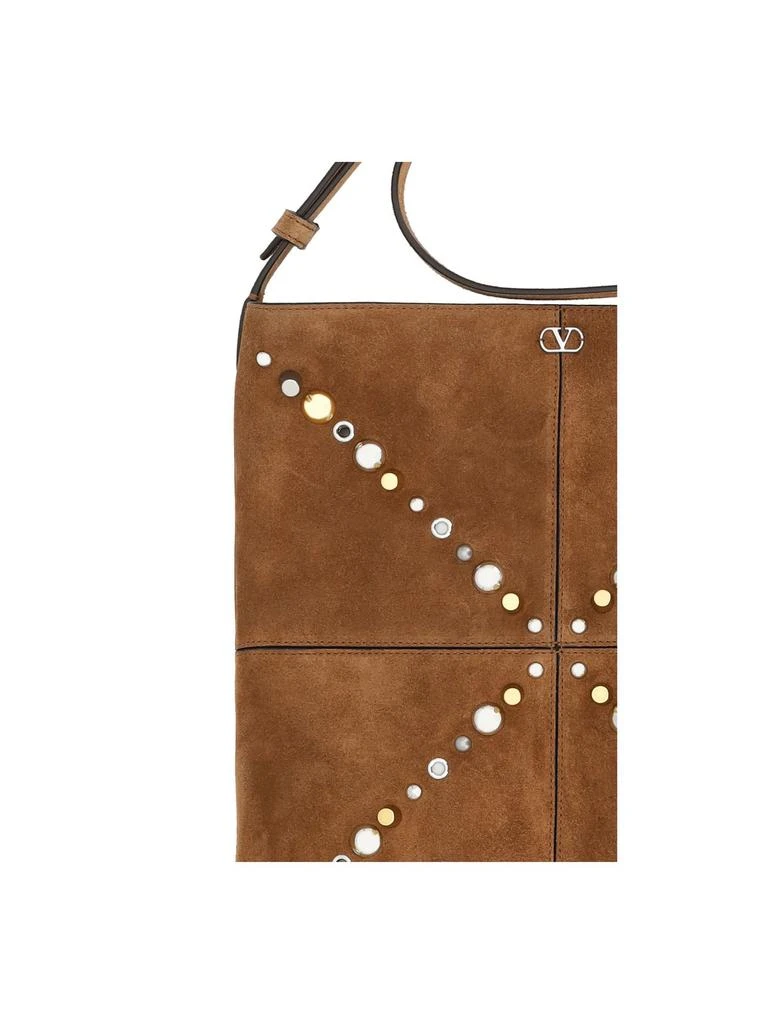 Valentino Valentino Nellcôte Embellished Fringed Edge Shoulder Bag 3