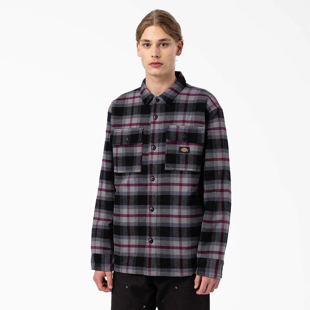DICKIES Flannel Quilted Lined Shirt Jacket 1