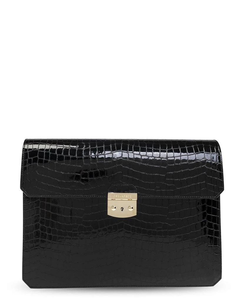 DSQUARED2 Dsquared2 City Night Embossed Clutch Bag 1