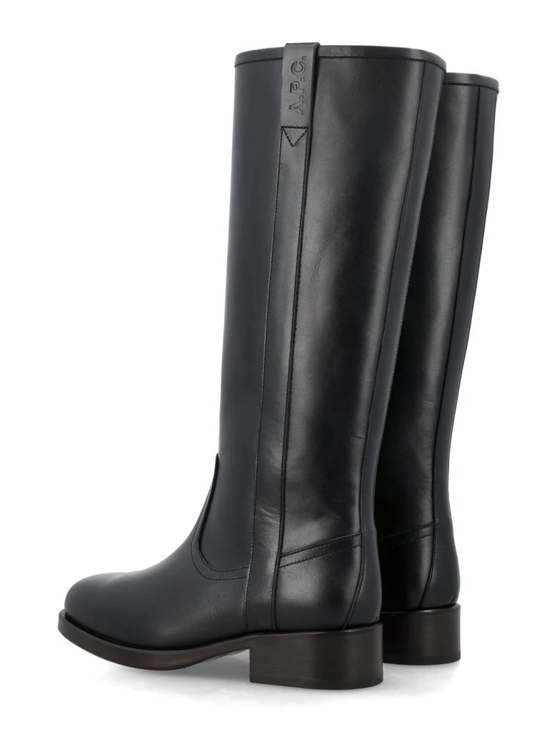 A.P.C. High Leather Boots 4
