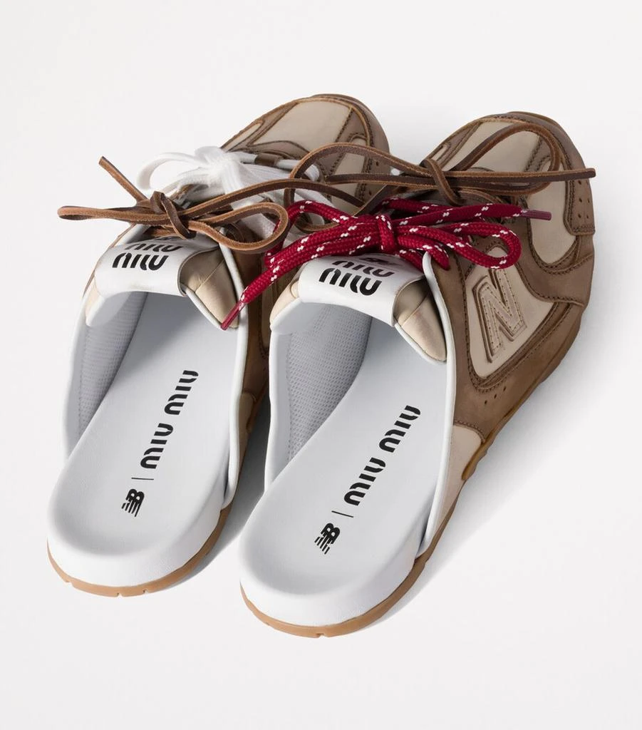 Miu Miu x New Balance Leather 530 SL Mules 3
