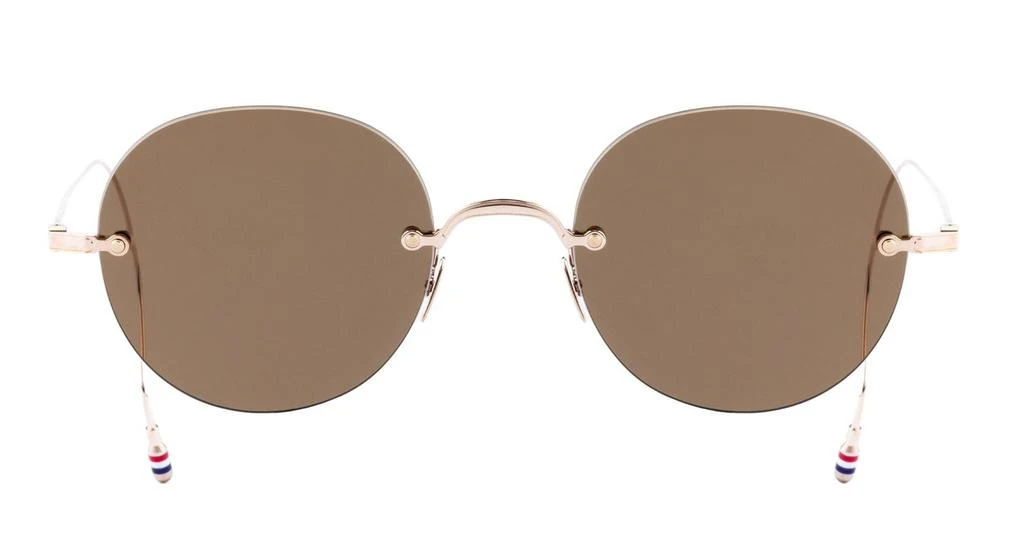 Unisex Oval Sunglasses TB109 CTGLDNVY Gold/Black 53mm – On 