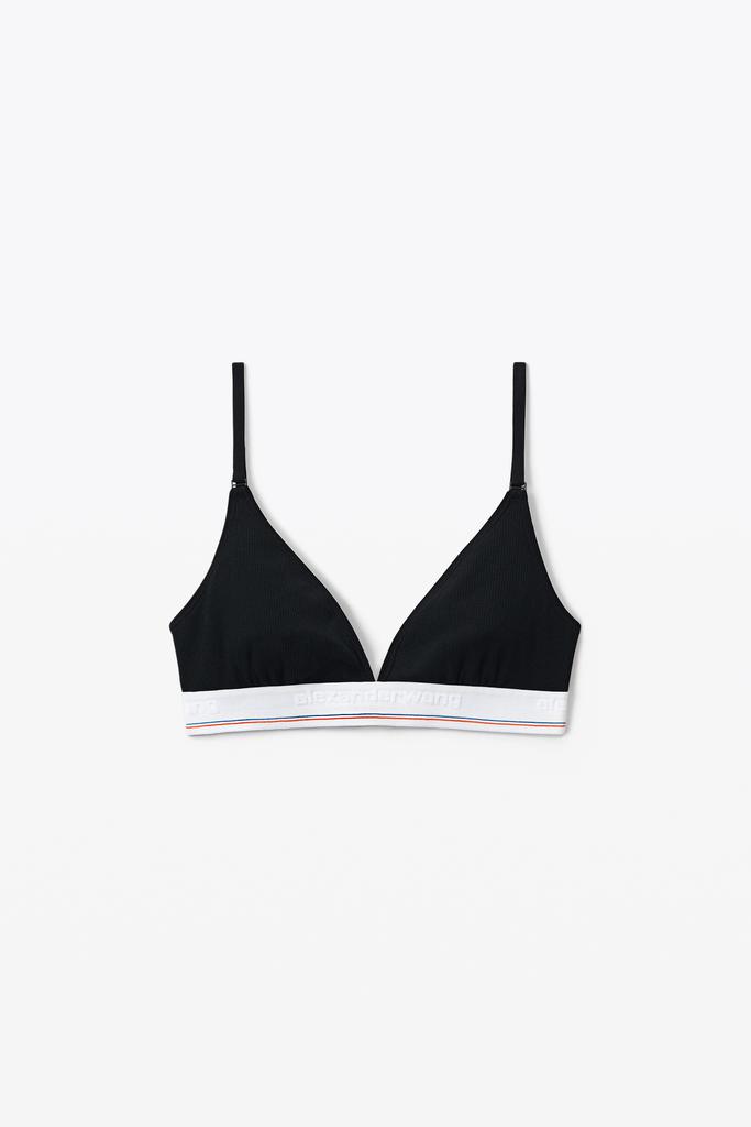 Alexander Wang Bralette in Ribbed Jersey