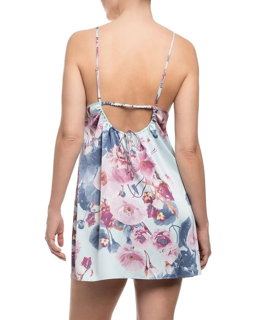 Midnight Bakery Printed Satin Chemise 2
