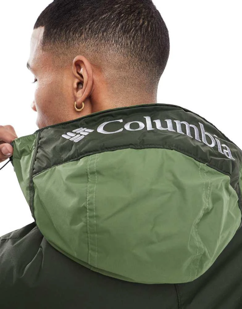Columbia Columbia Challenger II insulated pullover in green 3