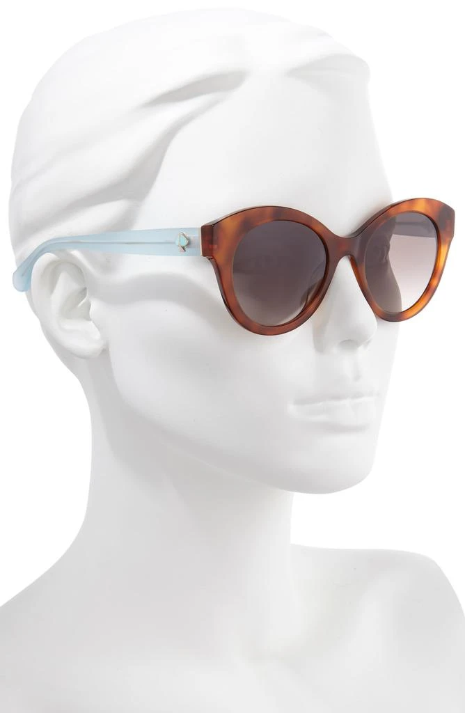 Kate Spade karleigh 51mm cat eye sunglasses 2