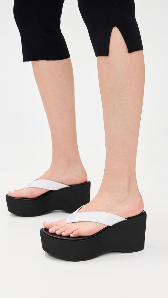 【COACH】Sculpted フリップ フロップ サンダル COACH Sculpted C Platform Flip Flop (Women) | Nordstrom