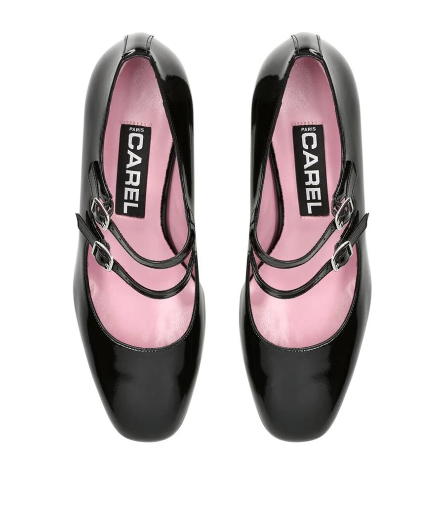 Carel Leather Alice Mary Jane Pumps 60 4