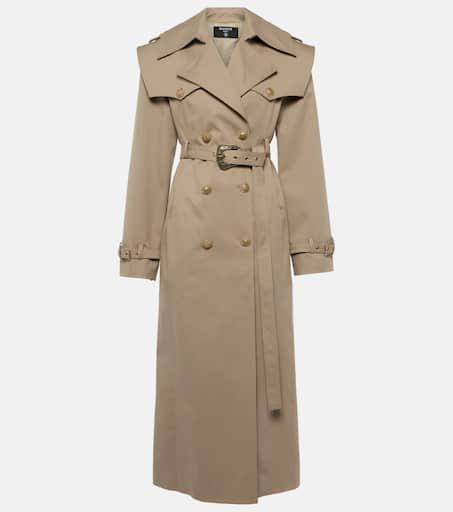 コート BALMAIN 'Chiocciola' button trench coat Beige Balmain Balmain 'Chiocciola' Button Trench Coat - Coats